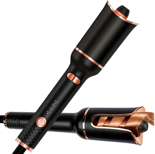 Rizador de cabello automático con tecnología cerámica.