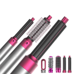 Plancha Profesional 5 en 1 para Estilizado Capilar: Set: Plancha, Rizador, Secador, Peine Térmico y Airwrap